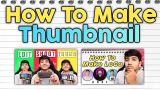 How To Make Thumbnail For youtube Video 🔥 || Youtube Thumbnail
