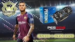 Intel G5400 + GTX 1050 | GAMEPLAY Pro Evolution Soccer 2019 ( PES 2019 ) DEMO | High - 1080p
