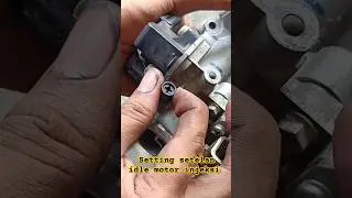 motor injeksi sering mati kita bisa setel langsam nya #beat #vario #automobile