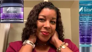 Twist-Out using the Mane Choice sealing cream & styling gel