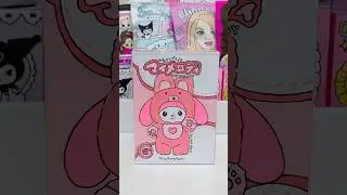 UNBOXING MY MELODY PAPER SQUISHY BLIND BOX 🎁 #shorts #blindbox #sanrio #paperdiy