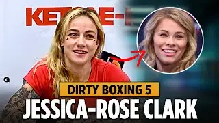 JESSICA-ROSE CLARK Doesn't Believe Paige VanZant Will Come Back to Fight Her | DBX 5 Title Fight