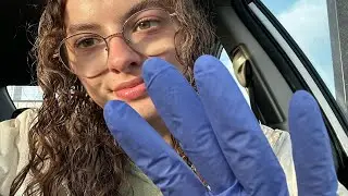AMSR | Latex gloves sounds with some affirmations 💕 