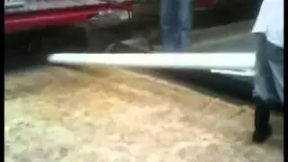 How to clean a very large and heavy rug using a rug centrifuge