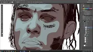 vector art skin tone full tutorial (part3)