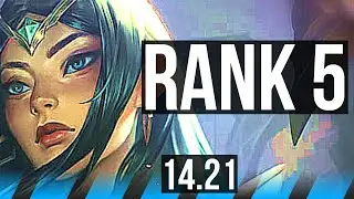 IRELIA vs LUX (MID) | Rank 5, 8/2/3, Dominating | NA Challenger | 14.21