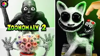 LAS NUEVAS CRIATURAS de ZOONOMALY 2? 😨🌳 | Escultura Criaturas Lights are off | PlastiVerse
