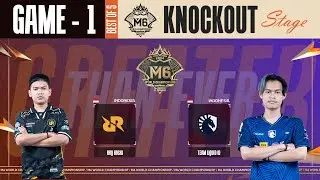[Game - 1] RRQ Hoshi vs Team Liquid ID [M6 World Championship]
