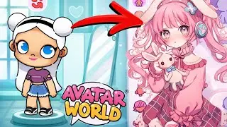 NEW!✨😱UNLOCK MY MELODY OUTFITS COLLECTION SUPER SECRETS IN AVATAR WORLD💎🛍️PAZU