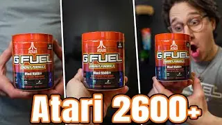 Обзор вкуса Atari 2600+ GFUEL! #gfuel