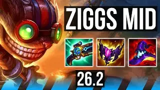 ZIGGS vs KATARINA (MID) | KR Master | 26.2