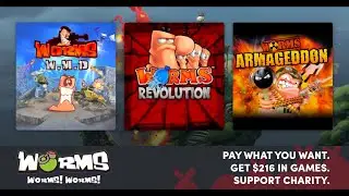 Humble Bundle ~Worms, Worms, Worms Game Bundle ~October 2020 😍💜😍