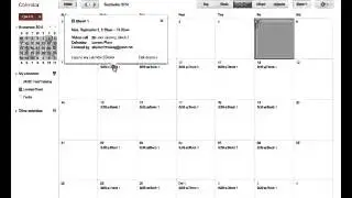 Lesson Planning with Google Calendar