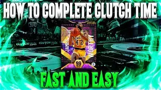 HOW TO COMPLETE CLUTCH TIME FAST & EASY FOR DARK MATTER JAMES WORTHY!! NBA 2K22 MYTEAM