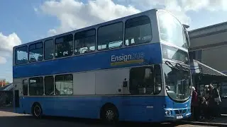 (HOOVER) Ensignbus 33 to grays bus station 101 PIJ 601 (ex ALN VLW99 LG52 DDA)