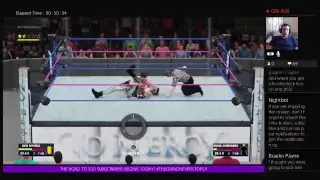WWE 2K18 MY CAREER BEYOND SAGA: BEN RIVERS VS ROB VAN DAM! (WWE 2K18)