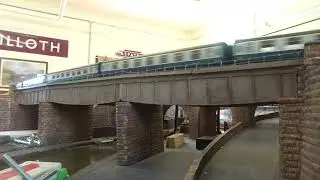B.M.Rly.S: DAPOL/LOCOMOTIONMODELS, Class 52 BR Blue No.D1023, was running on OO Gauge Layout. (V3)