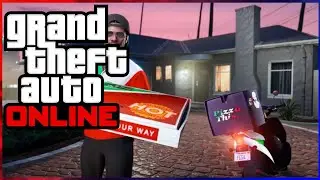 GTA 5 Online Taxi Work & Pizza Delivery ᴴᴰ