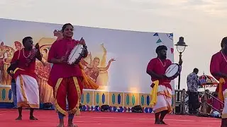 அதிர வைத்த பறை ஆட்டம்|Parai Attam|பறையாட்டம்|Parai Attam Dance|Thappattam  Dance|Tamil Folk Dance