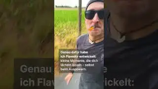 FlaveAir beim Joggen? Klar &ndash; Gr&uuml;nder Nils zeigt, wie&rsquo;s geht! 👟😎