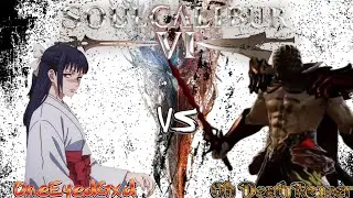 OneEyedGxd (Setsuka) vs Oh DeathReaper (Kpop) | SOULCALIBUR VI ONLINE