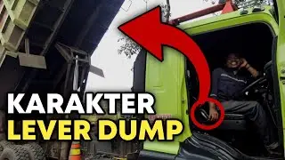 Trik Dasar Mengusai Karakter lever Dump  Truck Hino 500