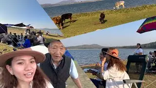 River side picnic/backside of Harangi Dam in Bylakuppe/karnataka vlog