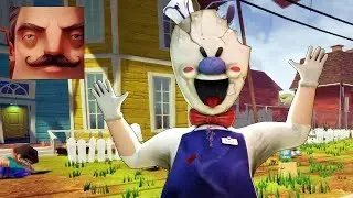 HELLO NEIGHBOR ICE SCREAM - My New Neighbor ROD ICE SCREAM Act 2 Gameplay Walkthrough Part 630