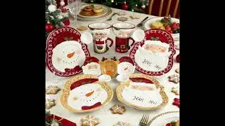 Gingerbread xmas tableware collection #porcelain #pottery #tableware #ceramic