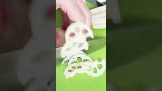 Lotus Root Kinpira & Sauce Recipe. (How to make Kinpira Renkon)金平蓮根レシピ(きんぴらレンコン)