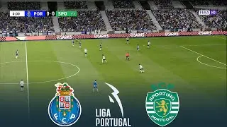 PORTO vs SPORTING CP Live | Liga Portugal 2026 | 09 February 2026 | Simulation PES 2021 Gameplay