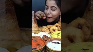 ASMR Eating Crispy Masala Dosa,Egg Dosa,Sambar Idli Vada,Poori South Indian Food ASMR Eating Video
