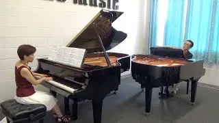 &ldquo;Samba triste&rdquo; by Richard R. Bennett [Mickey & Yaco piano duo]