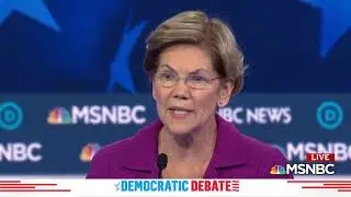 Sen. Elizabeth Warren lays down the gauntlet to open Democratic debate