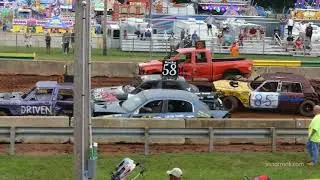 Prince William County Fair Demolition Derby (8/15/2021) in 4K