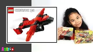 LEGO CREATOR 31100 AIRPLANE SPEED BUILD | ASTRID MULLES