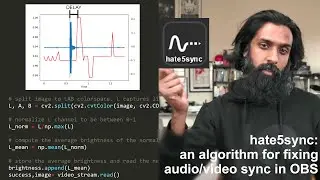 hate5sync: an algorithm for fixing audio/video sync in OBS