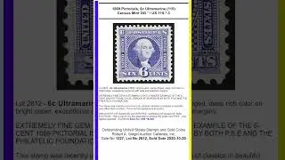 1869 Pictorials, 6c Ultramarine (115)