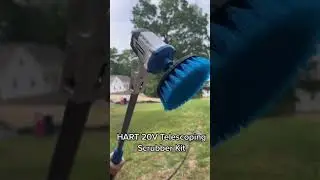 HART's new 20V Telescoping Scrubber Kit! #shorts
