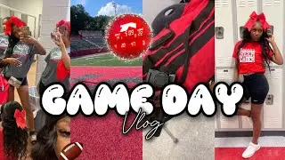 FIRST GAME DAY VLOG || LIFE AS A SENIOR CONTENT CREATOR || School Vlog + Game vlog