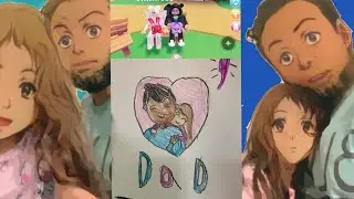 VAVA & PAPA in ROBLOX Royale high and gym