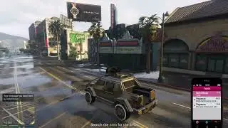 The Contract DLC. Find the white limo