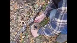 Primitive Birch Bark Oil Lamp