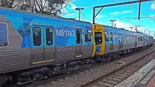Comeng Trains at Brighton Beach