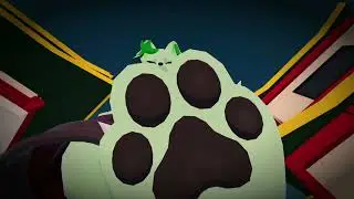 The macro puppy is stomping you for you🐾🐾