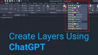 Create Layers using ChatGPT  | AutoCAD AI
