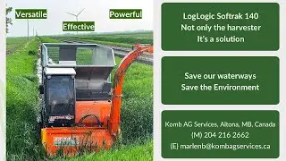 Komb AG Services - LogLogic Softrak 140 - beyond a harvester (Komb water and land solutions)