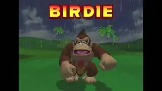 Mario Golf Toadstool Tour: Blooper Bay Stroke Play (-14/58) Star Donkey Kong