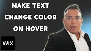 How To Make Text Change Color On Hover In Wix  { 2025 edition }