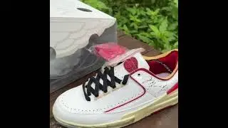 First Look: Off-White Air Jordan 2 Low White Red